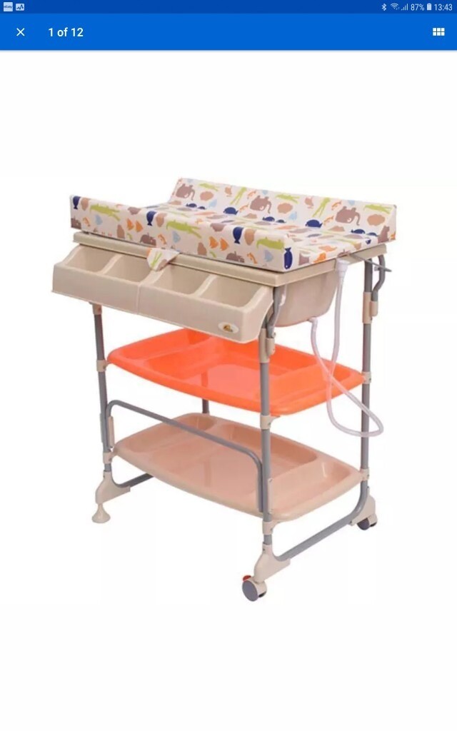 homcom baby changing unit